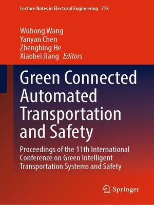 cover image of Green Connected Automated Transportation and Safety